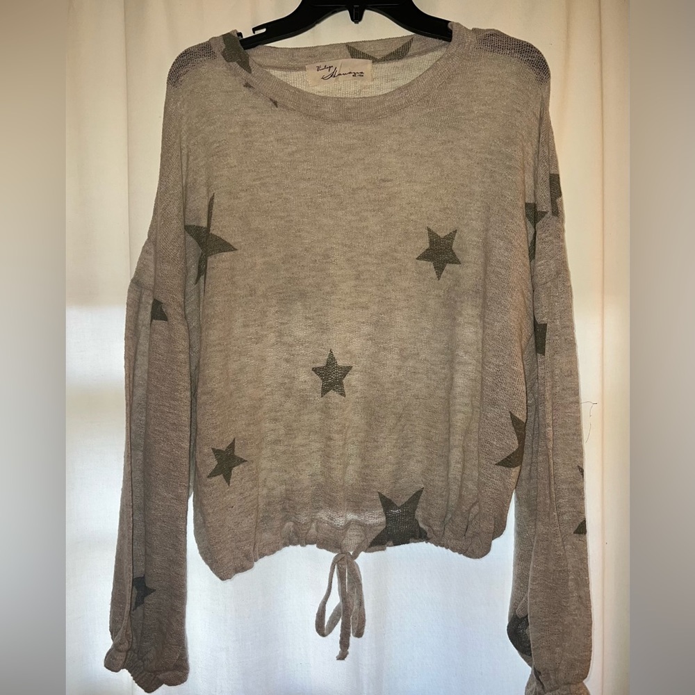 Vintage Havana Size S Long Sleeve with Stars
